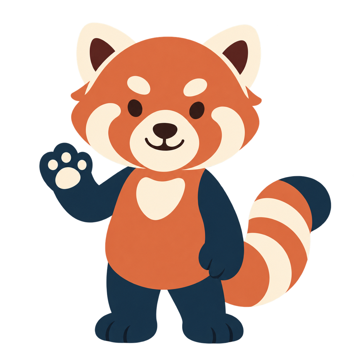 Wondobi panda welcoming a first step